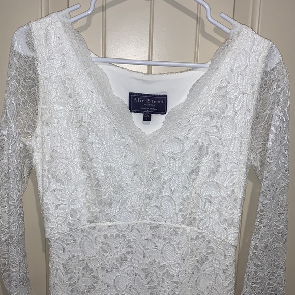 Alice Street White Lace Dress - Picture 1 of 3